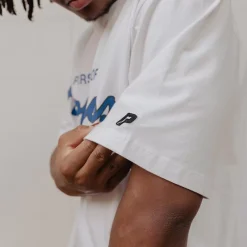 Pursuit of Happiness Tees & Singlets<Classic Track Tee White Sky