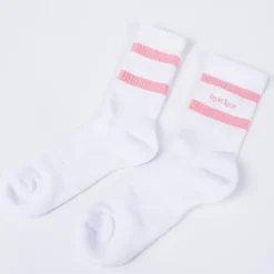 Taylor Sport Socks & Underwear<Crew Socks In Rose Pink