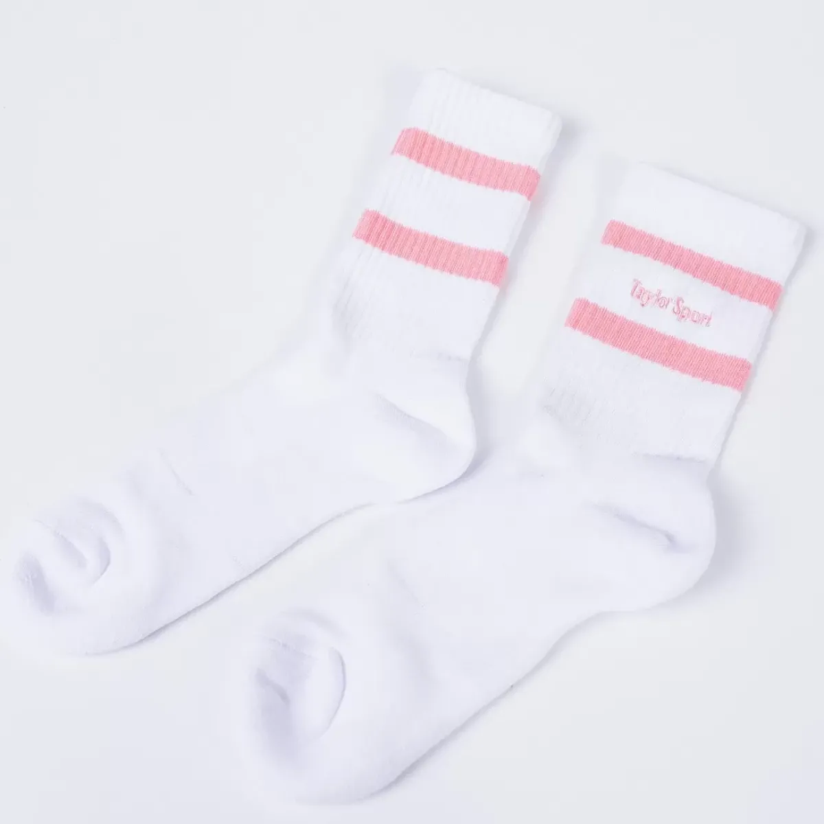 Taylor Sport Socks & Underwear<Crew Socks In Rose Pink