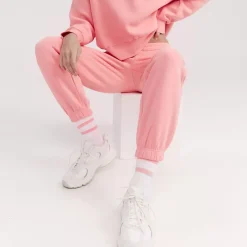 Taylor Sport Socks & Underwear<Crew Socks In Rose Pink