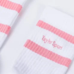 Taylor Sport Socks & Underwear<Crew Socks In Rose Pink