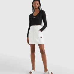 TOMMY HILFIGER Tees & Tanks<Cropped Long Sleeve T-Shirt