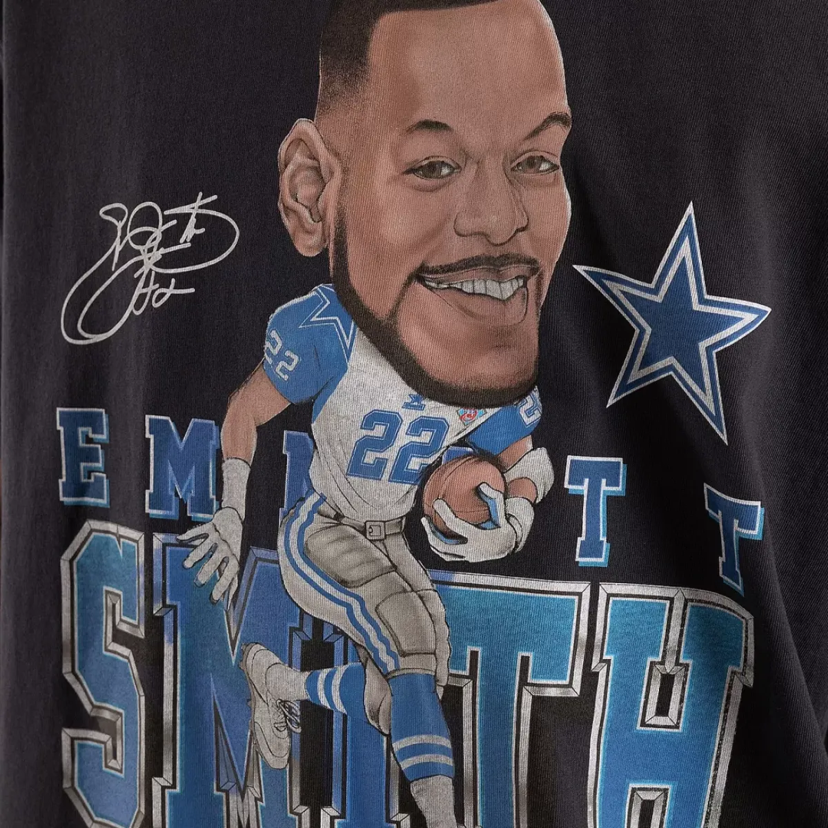 MITCHELL AND NESS Tees & Singlets<Dallas Cowboys Caricature Tee Unisex