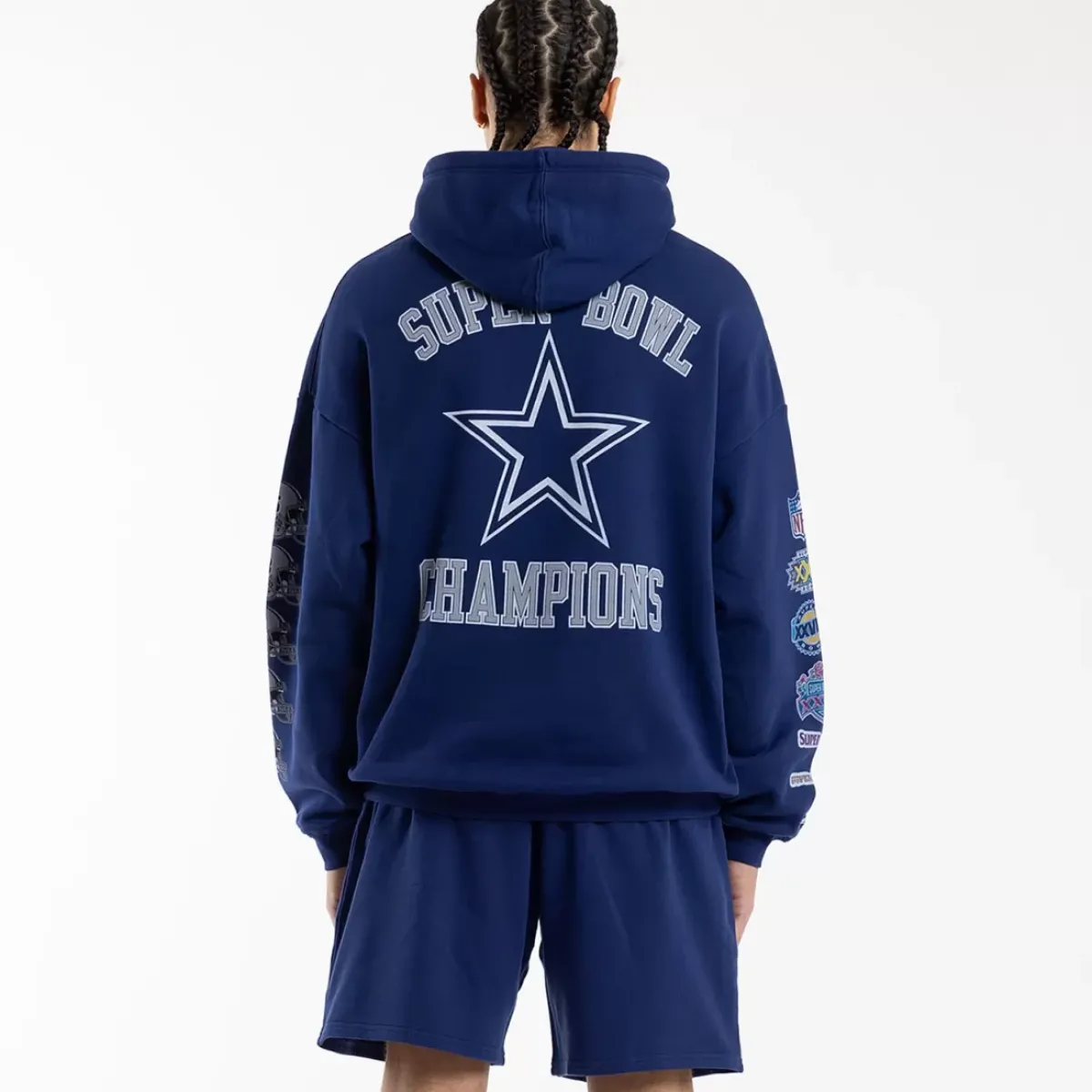MITCHELL AND NESS Hoodies & Crews<Dallas Cowboys Superbowl Champ Hoodie Unisex