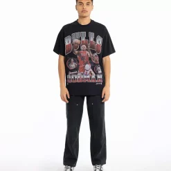 MITCHELL AND NESS Tees & Singlets<Dennis Rodman Chicago Bulls Photo Player Tee