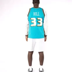 MITCHELL AND NESS Tees & Singlets<Detroit Pistons Grant Hill 98-99 Swingman Jersey
