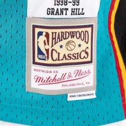 MITCHELL AND NESS Tees & Singlets<Detroit Pistons Grant Hill 98-99 Swingman Jersey