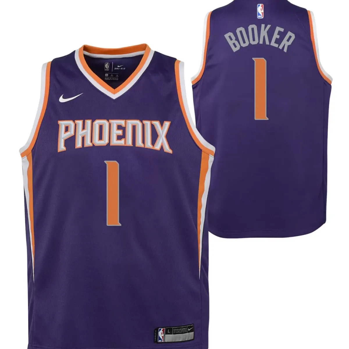 NIKE NBA Tees<Devin Booker Phoenix Suns Swingmans Jersey Youth