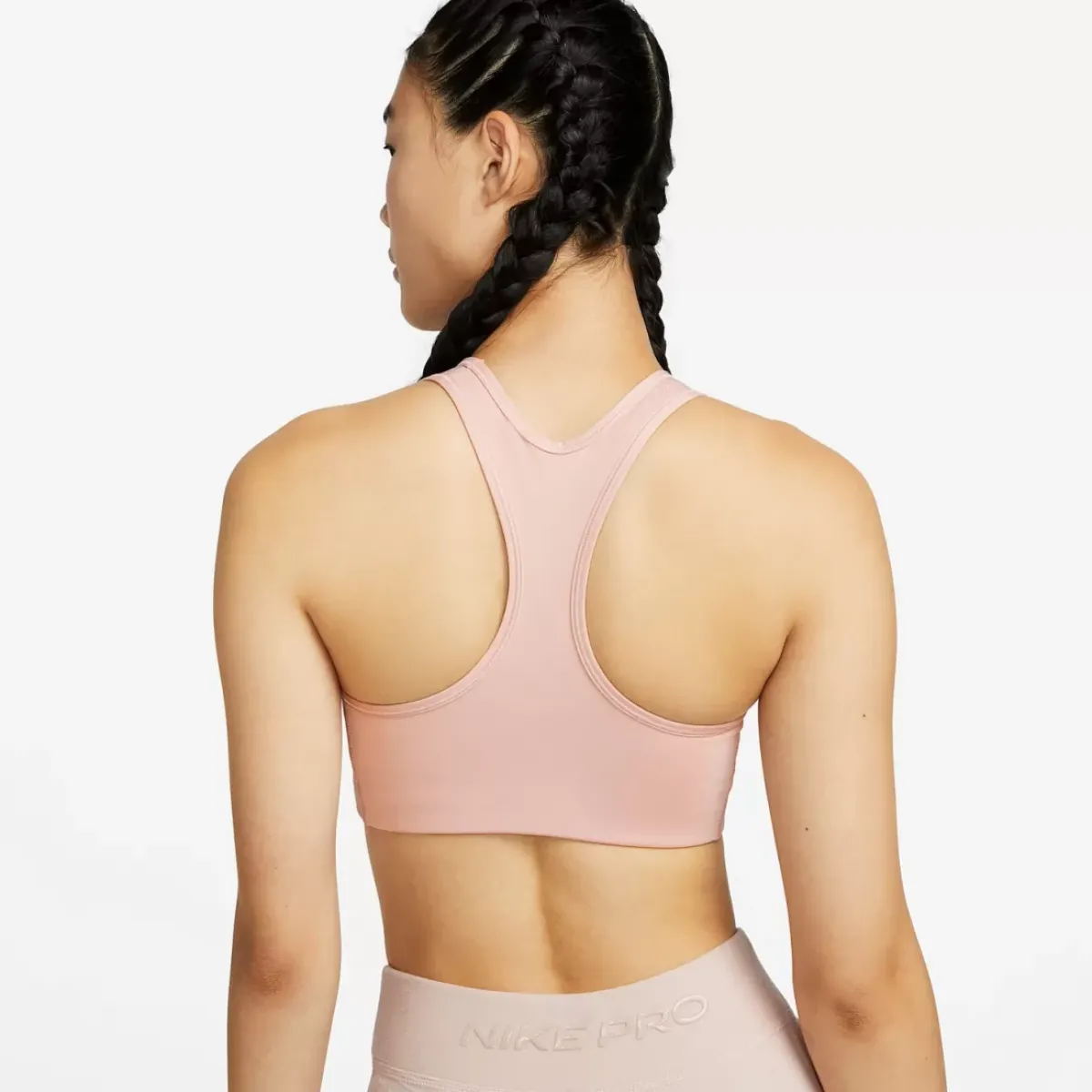 Nike Sports Bras<Dri-Fit Swoosh Medium-Support Metallic Graphic Sports Bra