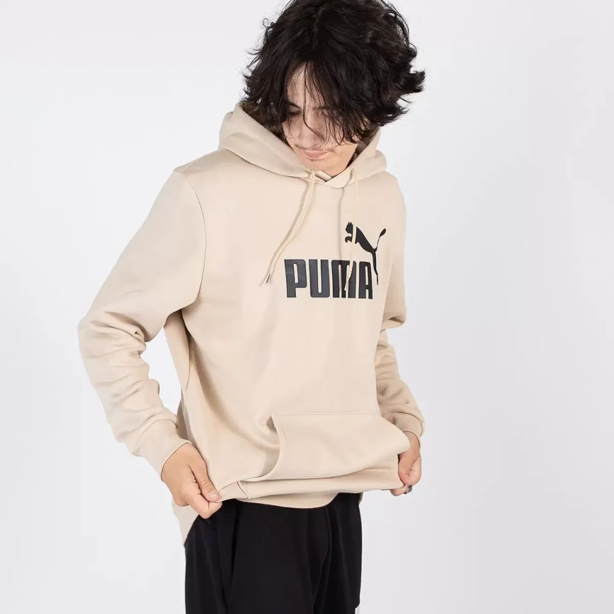 Puma Hoodies & Crews<Essential Big Logo Hoodie