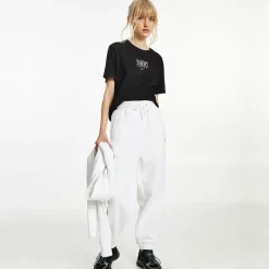 TOMMY HILFIGER Tees & Tanks<Essential Cropped Logo T-Shirt