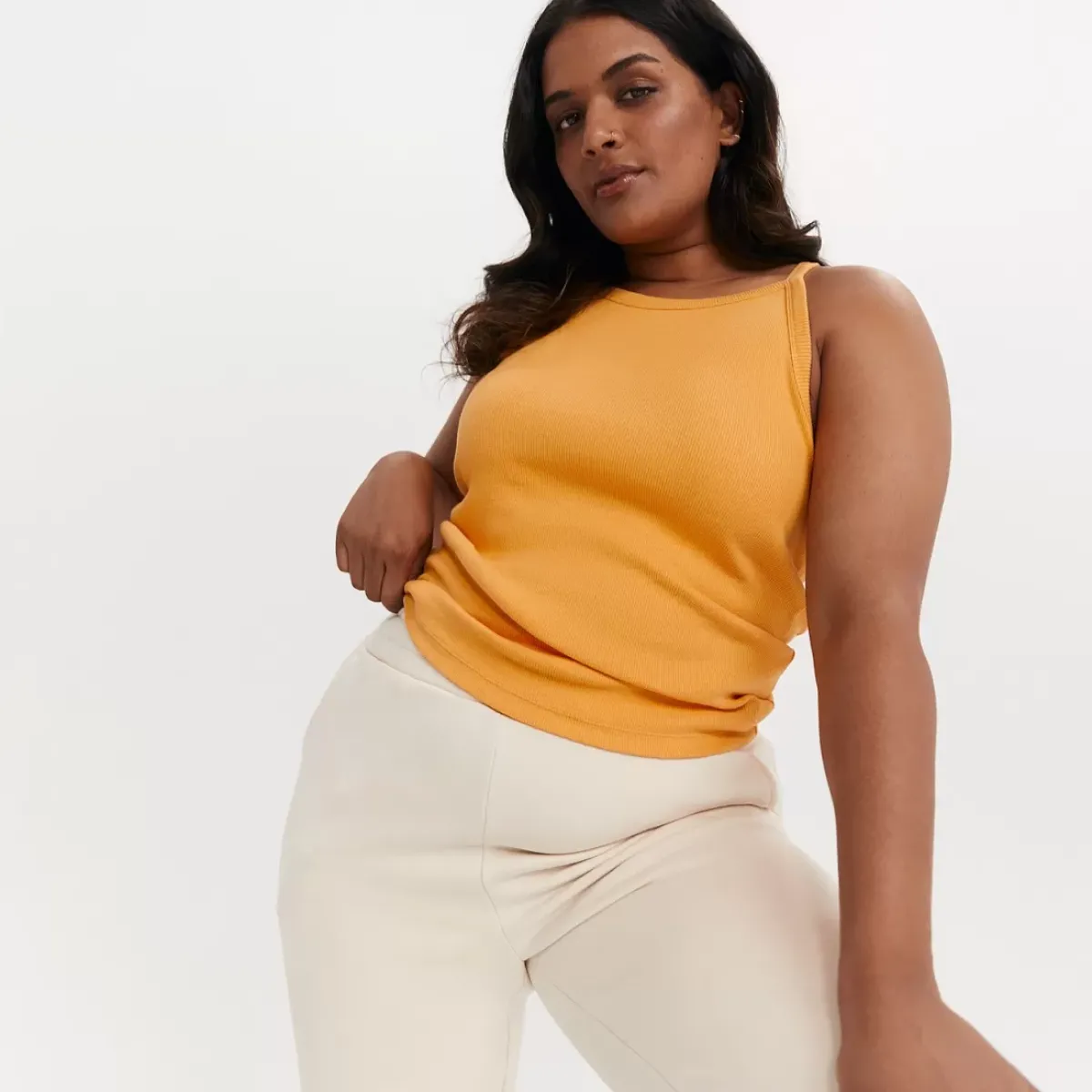 Taylor Sport Tees & Tanks<Essential Tank In Nectarine