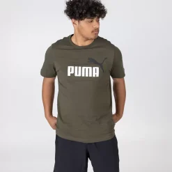 Puma Tees & Singlets<Essentials+ 2 Colour Logo Tee