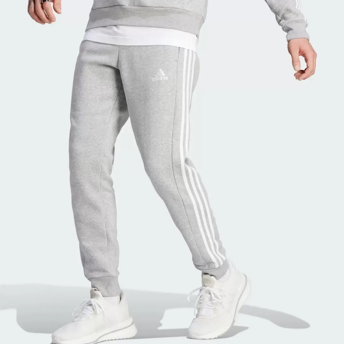 Adidas Sportswear Pants & Sweats<Essentials Fleece 3-Stripes Tapered Cuff Joggers