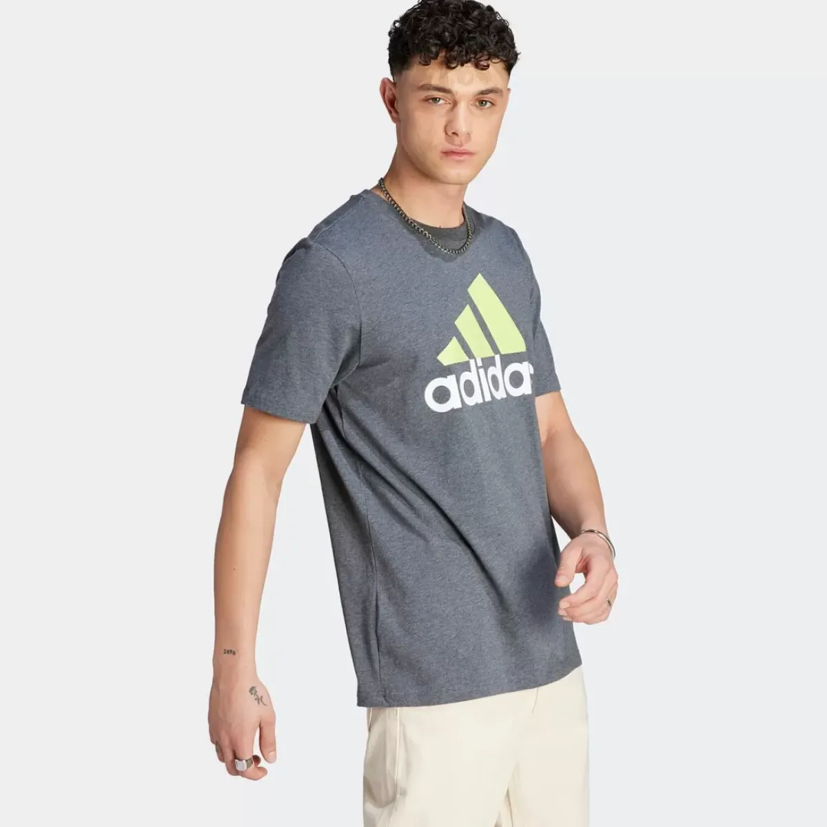 Adidas Sportswear Tees & Singlets<Essentials Single Jersey Big Logo Tee