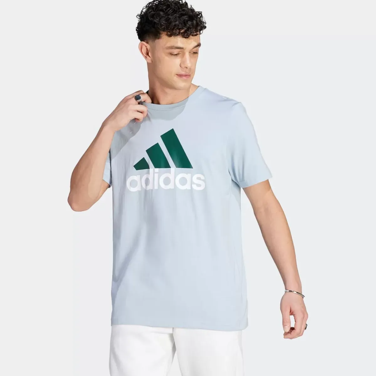 Adidas Sportswear Tees & Singlets<Essentials Single Jersey Big Logo Tee