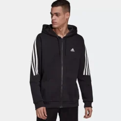 Adidas Hoodies & Crews<Future Icons 3-Stripes Full-Zip Hoodie