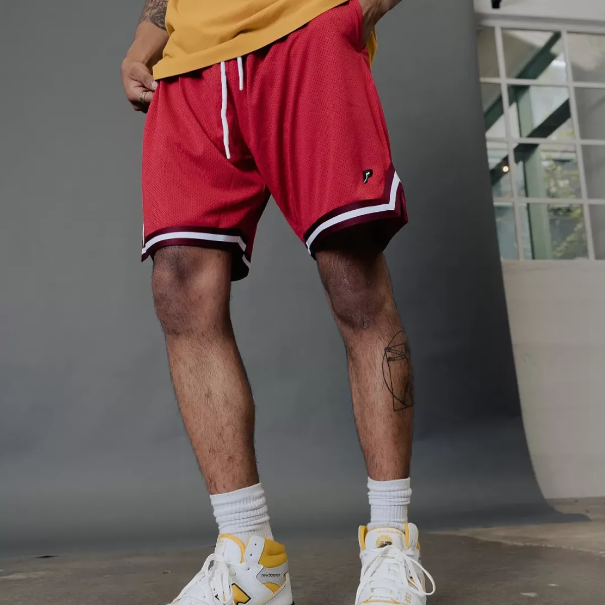 Pursuit of Happiness Shorts<Game Day Short Scarlet