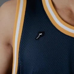 Pursuit of Happiness Tees & Singlets<Game Day Singlet Navy Gold