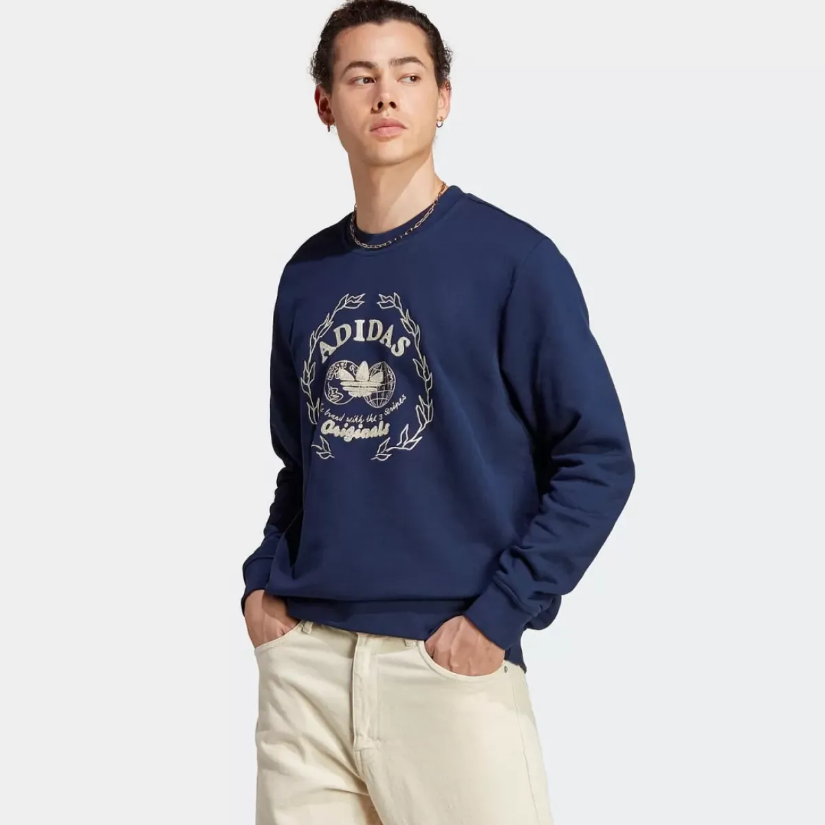 Adidas Originals Hoodies & Crews<Graphics Archive Crew Sweatshirt