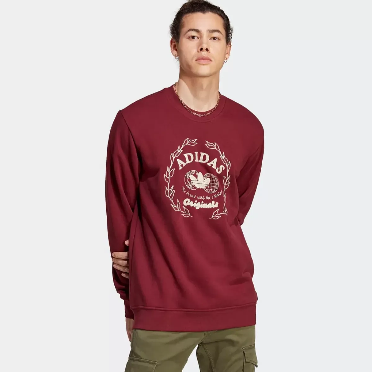Adidas Originals Hoodies & Crews<Graphics Archive Crew Sweatshirt