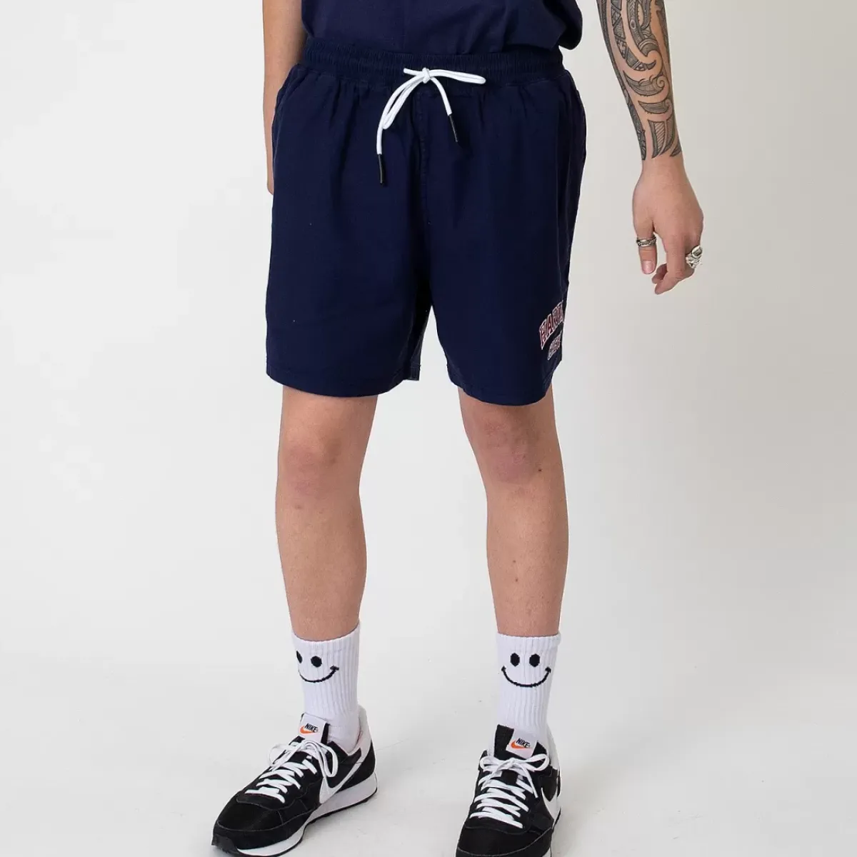 NCAA Shorts<Harvard College Crew Nylon Shorts