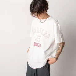 NCAA Tees & Singlets<Harvard Track Logo Tee Unisex