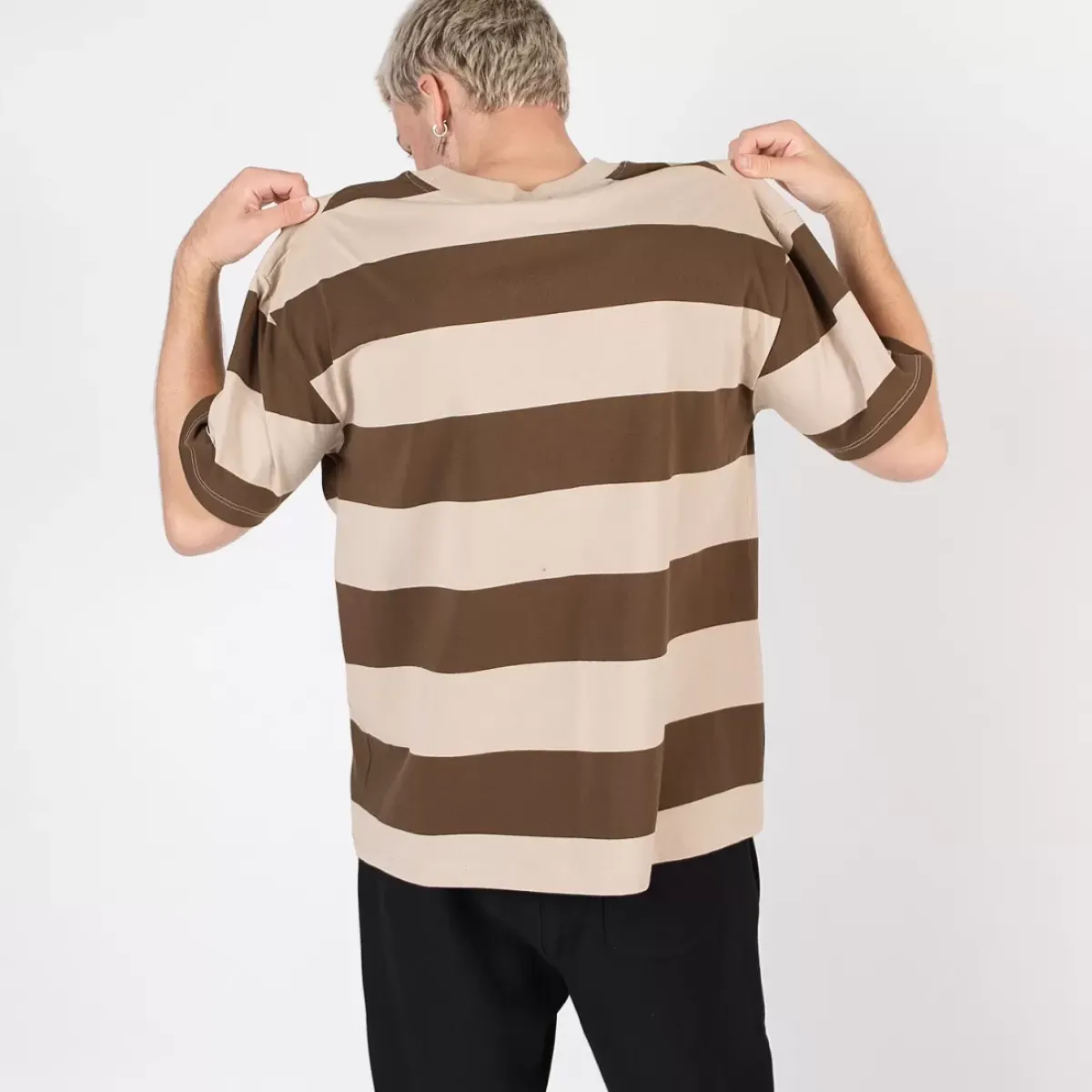 Champion Tees & Singlets<Heritage Collegiate Stripe Cursive Script Tee