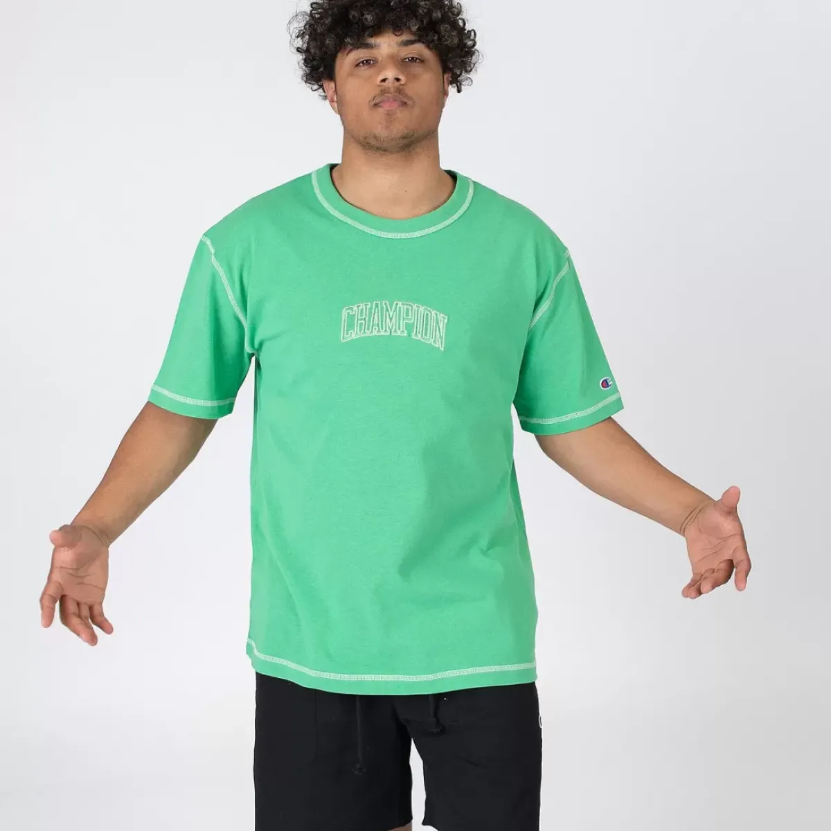 Champion Tees & Singlets<Heritage Contrast Stitch T-Shirt