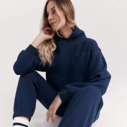 Taylor Sport Hoodies & Crews<Heritage Hoodie In Navy