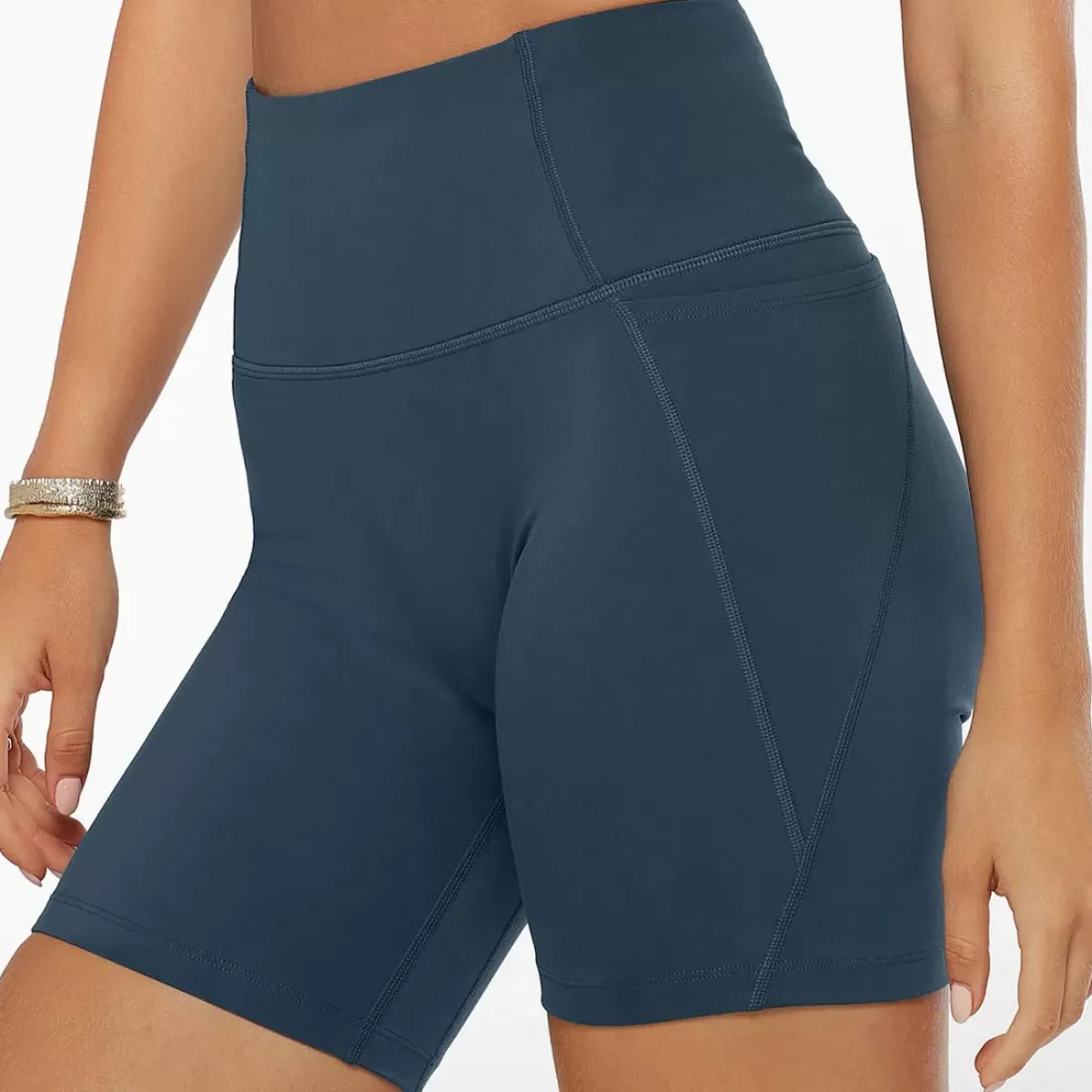 Lorna Jane Tights<Hi-Fold No Ride Recycled Pocket Bike Short