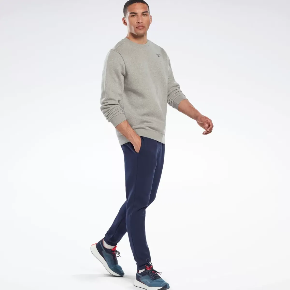 Reebok Hoodies & Crews<Identity Fleece Crew Sweatshirt