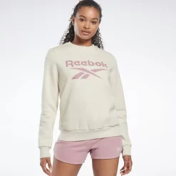 Reebok Hoodies & Crews<Identity Logo Fleece Crew Sweatshirt