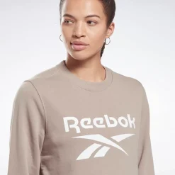 Reebok Hoodies & Crews<Identity Logo French Terry Crew Sweatshirt