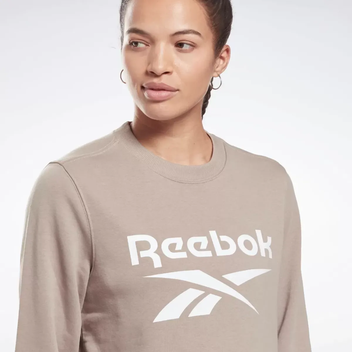 Reebok Hoodies & Crews<Identity Logo French Terry Crew Sweatshirt