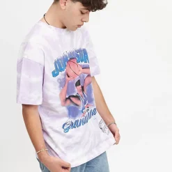 MITCHELL AND NESS Tees & Tanks<Larry Johnson Hall Of Fame Tye Dye Tee Unisex