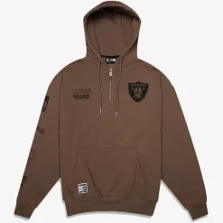 New Era Hoodies & Crews<Las Vegas Raiders 1/4 Zip Hoodie
