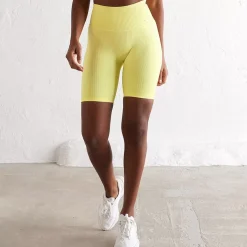 Aim Shorts<Lemonade Ribbed Seamless Biker Shorts