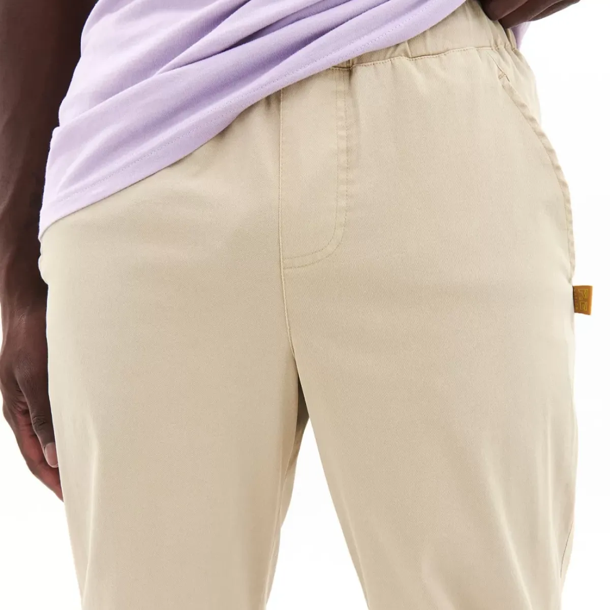 PE Nation Pants & Sweats<Line Block Pant In Pale Khaki