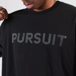 Pursuit of Happiness Tees & Singlets<Loose Drop Shoulder Tee In Black