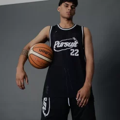 Pursuit of Happiness Tees & Singlets<Loose Mesh Singlet Black