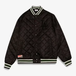 New Era Jackets & Vests<Los Angeles Dodgers Black Jacket