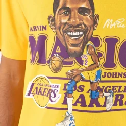 MITCHELL AND NESS Tees & Singlets<Los Angeles Lakers Caricature Tee