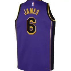 NIKE NBA Tees<Los Angeles Lakers Statement Swingman Jersey Youth