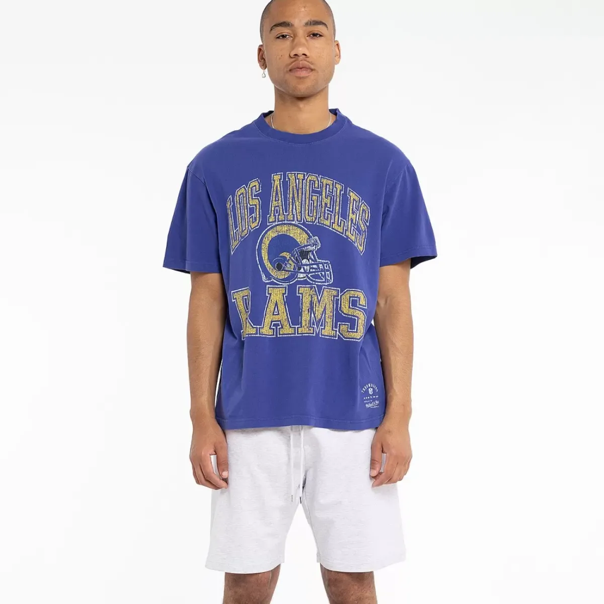 MITCHELL AND NESS Tees & Tanks<Los Angeles Rams Vintage Ivy Arch T-Shirt Unisex