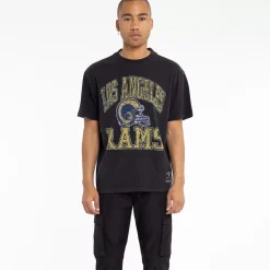 MITCHELL AND NESS Tees & Singlets<Los Angeles Rams Vintage Ivy Arch T-Shirt Unisex