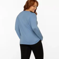 Lorna Jane Tees & Tanks<Lotus Long Sleeve Top