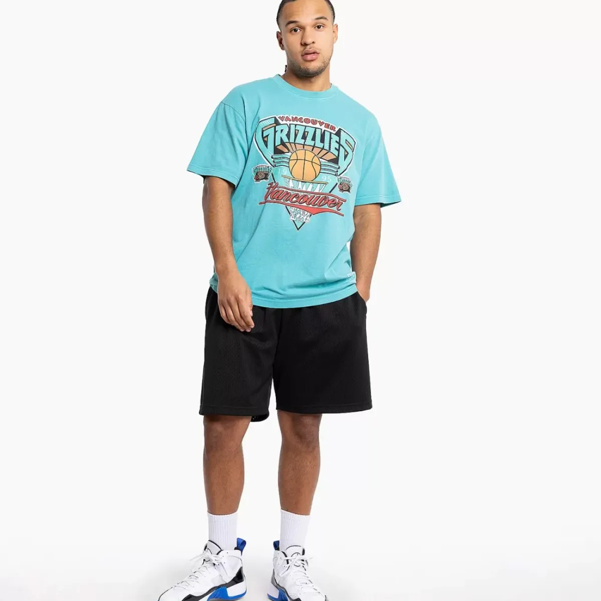 MITCHELL AND NESS Tees & Singlets<Memphis Grizzlies 95 Season Tee