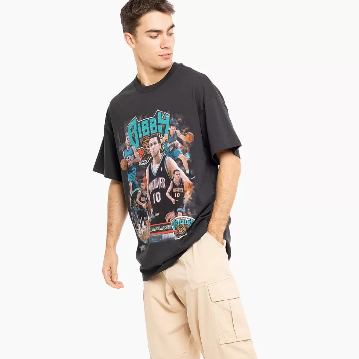 MITCHELL AND NESS Tees & Singlets<Memphis Grizzlies Bibby Photo Tee