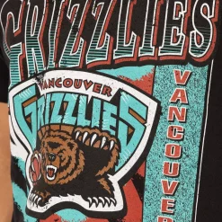 MITCHELL AND NESS Tees & Singlets<Memphis Grizzlies Brush Off Tee Unisex